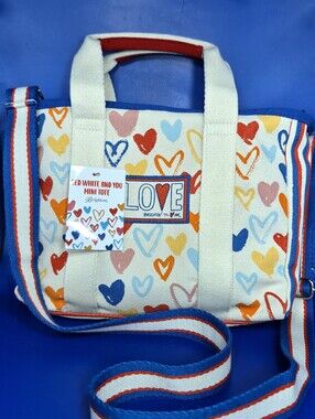 Brighton Red, White, and You Mini Tote